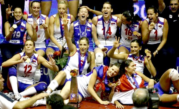 Serbia, noua campioană europeană la volei feminin
